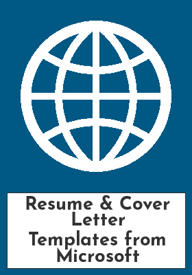 Resume & Cover Letter Templates from Microsoft